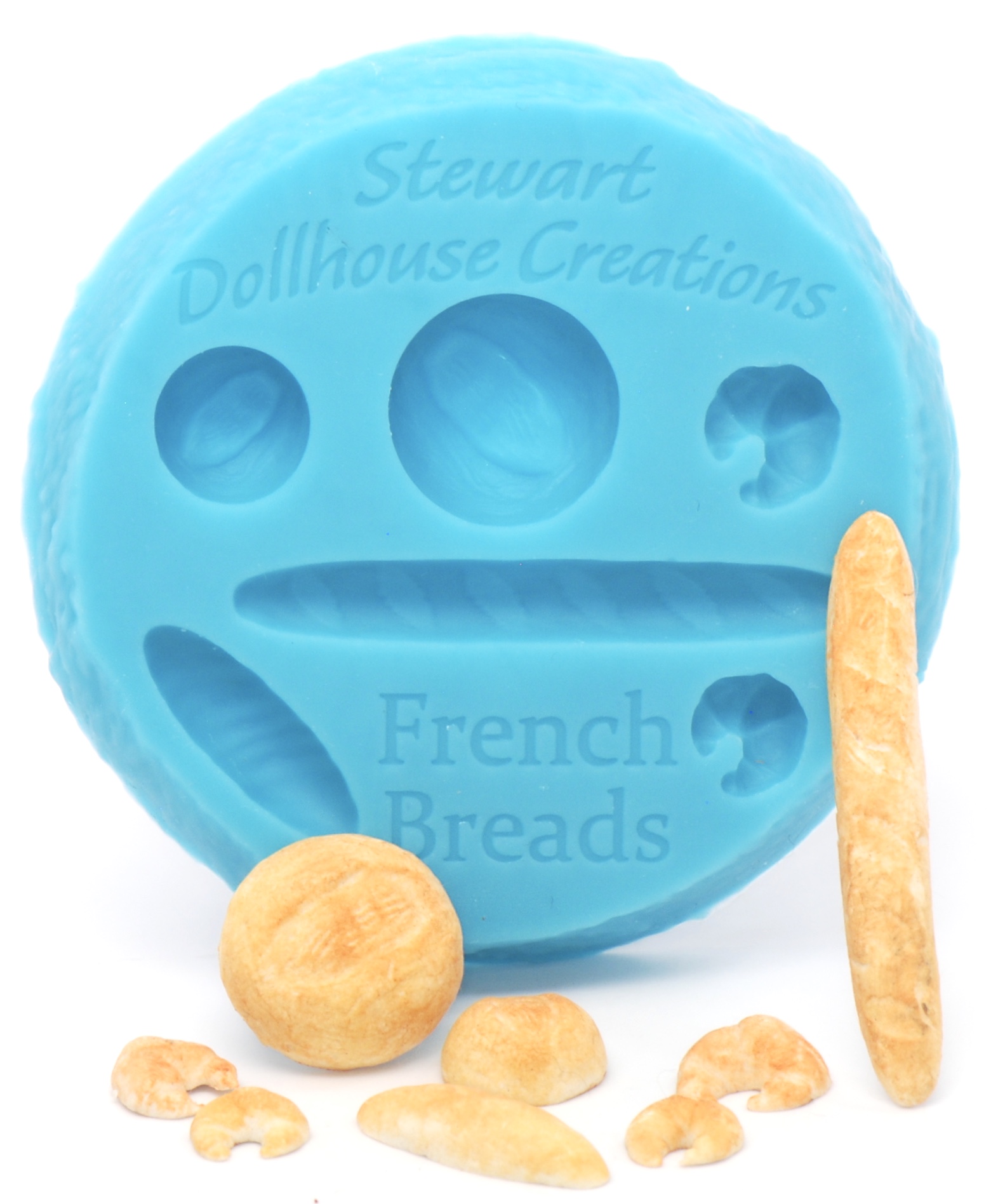 Buy all 3 New Bread Molds and Save 6.00 Stewart Dollhouse Creations
